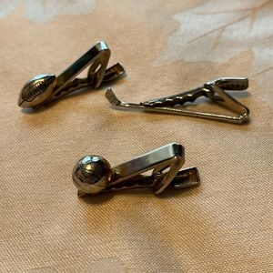 Assorted Sports Tie Clips